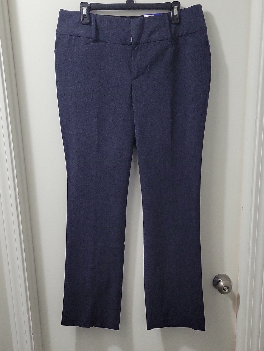 Apt. 9 Navy Boot-Cut Dress Pants